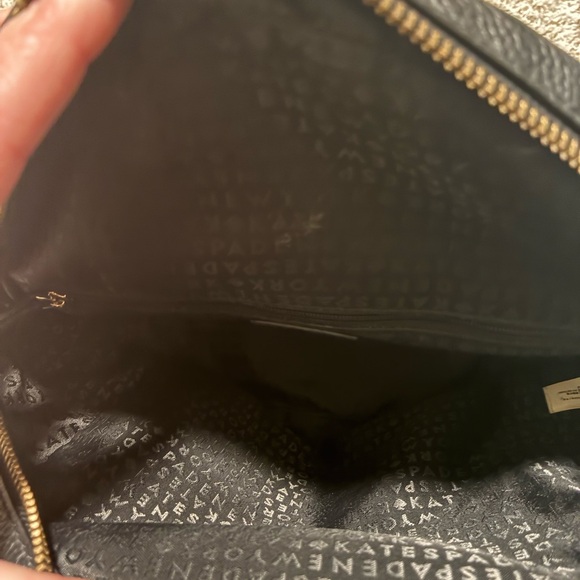 Kate Spade Black Leather Backpack - Picture 3 of 4